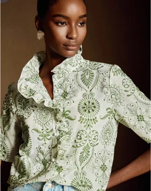Floral Top Shein thumbnail 1