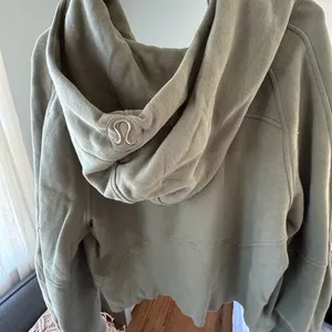 Olive Green Lululemon Scuba Hoodie thumbnail 2