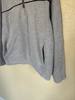 Vintage Grey Quarter Zip Gray Size undefined thumbnail 4