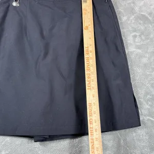 VTG Liz Claiborne LizGolf 8 Skort Black Cotton Stretch 90s Y2K Tennis Pickleball thumbnail 6