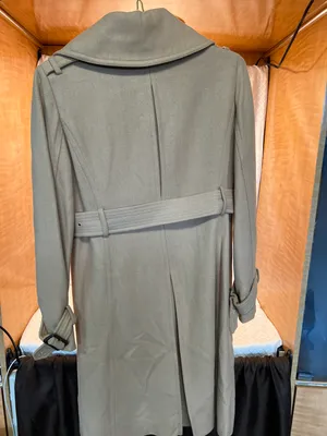 London Fog Trench Coat Size 2 Wool Blend Tan Belt thumbnail 5