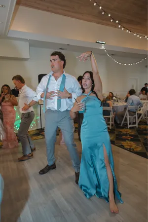 Azazie Bridesmaid Dress Blue thumbnail 9