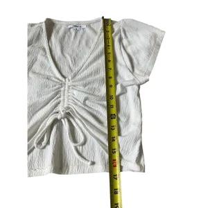 O'neill White Short Sleeve Crop Top Women's Size Small | 41-20 thumbnail 5