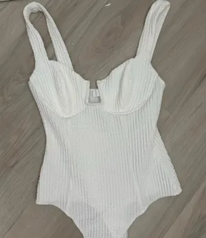 ASTR the Label White Body Suit South Moon And Under thumbnail 1