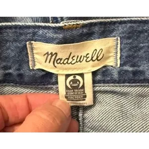 Madewell Superwide-Leg Jeans in Fannin Wash Rigid sz. 26 thumbnail 6
