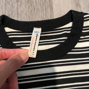 Free People Movement Crop Stripe Top XS thumbnail 3