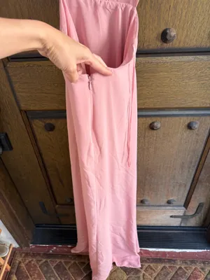 Astr Pink Open Back Flutter-Sleeve Maxi Dress Size XS thumbnail 6