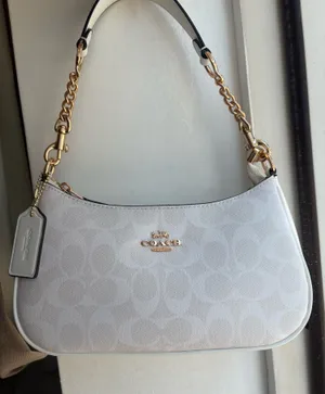 Coach Outlet Teri Shoulder Bag in Signature Canvas. thumbnail 1