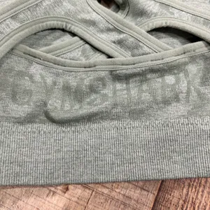 Gymshark Adapt Camo Seamless Sports Bra Sage Green Cross Back Small thumbnail 5