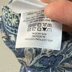 Lucky Brand Floral V-Neck Women's Top SZ:L thumbnail 5