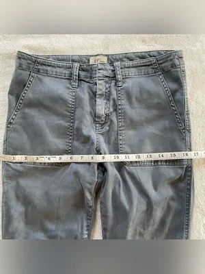 J. Crew Gray/Green Pants size 28 waist thumbnail 8