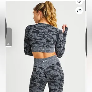AYBL Evolve Camo Seamless LS Crop Top thumbnail 7