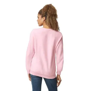 Gildan Get In Loser Medium Sweatshirt Mean Girls Crewneck‎ Pullover Pink Solid Minimal thumbnail 7