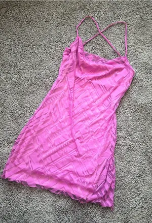 Le Lis Pink Mini Slip Dress thumbnail 1