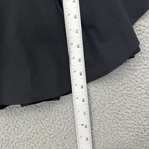 Lululemon Court Rival High Rise Skirt Skort Black Athletic Tennis Women's 2 Tall thumbnail 9