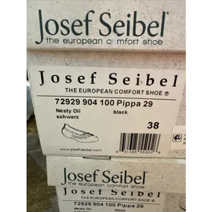 Josef Seibel Pippa Ballet Flat Womens Shoes Size EU 38 US 7.5‎ Die Cut Black!! thumbnail 5
