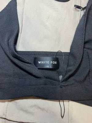 NWOT White Fox Wrap Top thumbnail 3