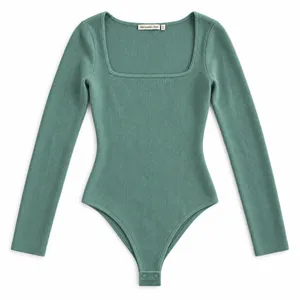 Abercrombie Bodysuit Ribbed Long Sleeve thumbnail 1