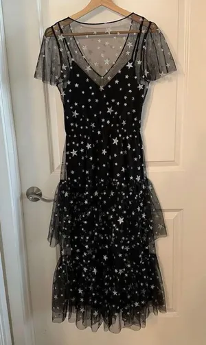 Modcloth Tulle There Was You Midi Dress thumbnail 5
