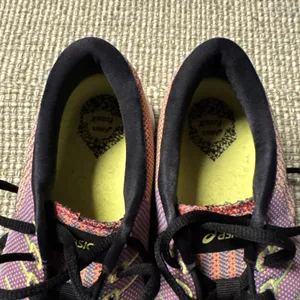ASICS fuse Gel‎ F910218 Women's Size 8 1/2 Orange Yellow Purple thumbnail 2