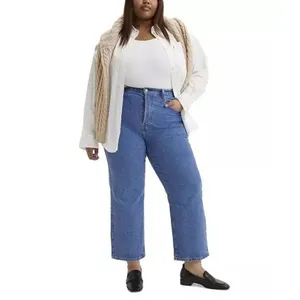 ✨Levi's Plus Size Ribcage Straight-Leg Ankle Sz 24W Jeans✨ thumbnail 3