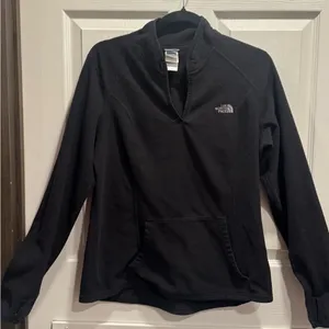 The North Face 1/4 zip fleece pull over tag size womens M thumbnail 3