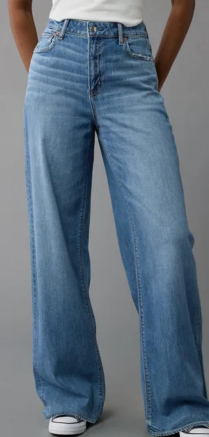 American Eagle Wide-Leg Jeans thumbnail 1