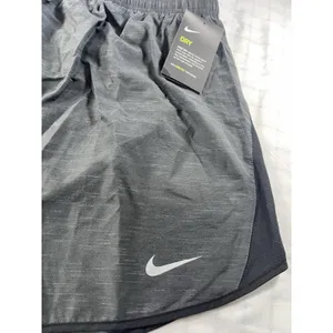 Nike Women’s Plus Size 1X Running Shorts - Gray Heather Dri-FIT Athletic - NW thumbnail 2