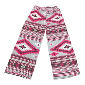 Simply Southern Pajama Lounge Pants Pink Gray White Medium / Large 8/12 thumbnail 2