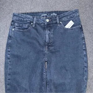 NWT Old Navy High Waisted O.G. Straight Jeans Women’s 10 Dark Wash Fae thumbnail 4