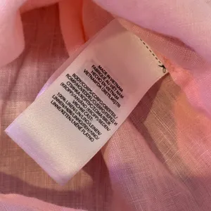 Ralph Lauren Relaxed Fit Linen Roll Tab Sleeve Top Womens S Minimalist‎ Pastel thumbnail 7
