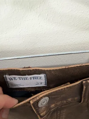 Free people Misha Vegan Pants thumbnail 5