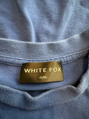 White Fox Small Archive 6.0 Graphic Tee Blue Pink Shirt thumbnail 3