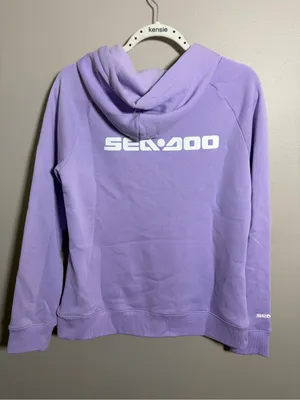 Sea Doo purple pullover hoodie NWT Medium thumbnail 3