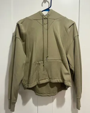 Nike Cropped Hoodie Sweatshirt thumbnail 1