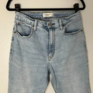 Abercrombie & Fitch Size 30/10 Women The Ankle Straight Ultra Hi Rise Jeans Blue thumbnail 9