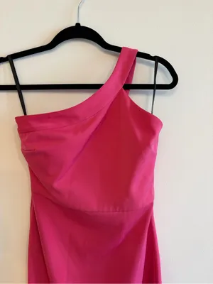 Hot Pink NBD Jaiden Midi Dress Size S thumbnail 3