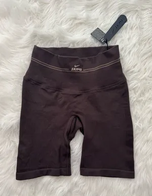 Skims Ribbed Seamless 5” Biker Shorts Phoenix Size XS thumbnail 1