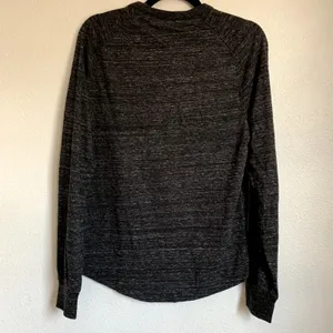 NWT‎ American Eagle AEO Sz XS Super Soft Long Sleeve T-shirt Tee Heathered Gray thumbnail 2