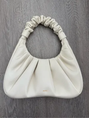 JW PEI Gabby Cream Scrunch Handle Shoulder Bag thumbnail 2