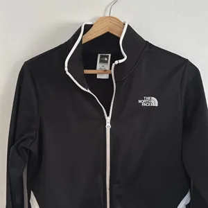 The North Face Black Jacket with White Trim thumbnail 3
