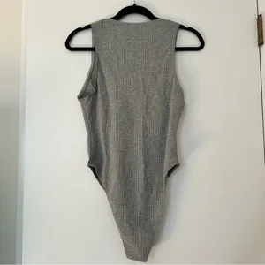 Wild Fable Waffle Knit Sleeveless Bodysuit New thumbnail 2