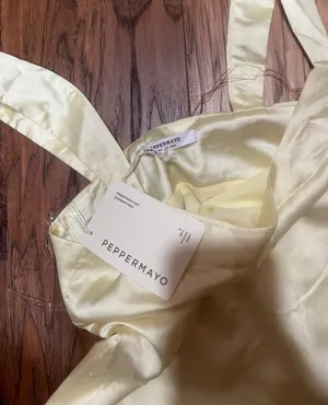 light yellow pepper mayo dress thumbnail 2