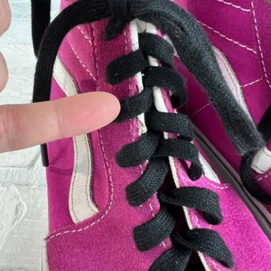 Vans Sk8-Hi Top Sneakers Pink Womens 9 Mens 7.5 Canvas Suede Lace Up Shoes 40EU‎ thumbnail 14