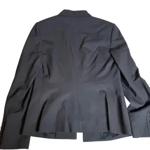 Roman Black Wool Blend‎ Single Button Blazer Jacket Tailored Fit Size 4 thumbnail 3