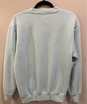 Comfort Colors Ocean Beach Company San Diego CA Logo Sweatshirt Light Blue thumbnail 2