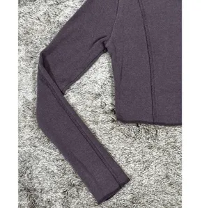Garage Denim Kylie Exposed Seams Long Sleeve Tee Sz XS thumbnail 4