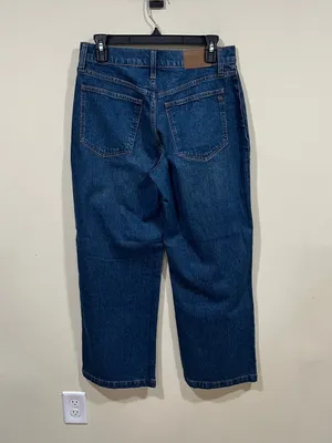 Madewell Women's The Perfect Vintage Wide-Leg Jeans size 28 petite blue thumbnail 7
