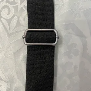 Nike Black Adjustable belt with White Nike logo thumbnail 3
