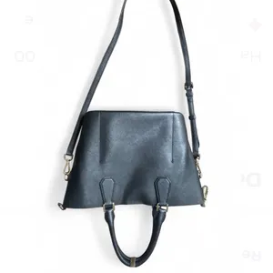 Michael Kors Saffiano Leather Greenwich Grab Bag Satchel Purse-long strap black thumbnail 4